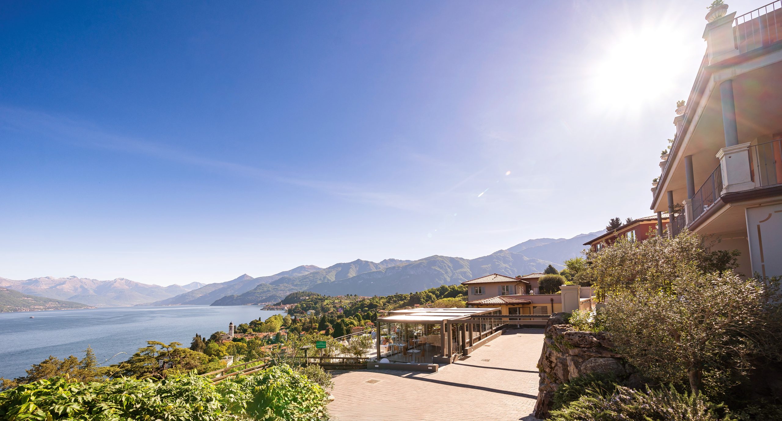 Borgo Le Terrazze Bellagio, lake view with swimming pool